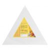 Холст на картоне "Сонет", треугольный, стороны 30 см, 280 г/м2, 100% хлопок, акриловый грунт, среднее зерно