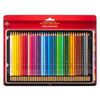 KOH-I-NOOR 3725 (36) Набор высококачественных акварельных цветных карандашей MONDELUZ , металл.короб.в блистере с подвесом, 36 цветов 