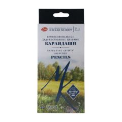 Набор профессиональных цветных карандашей "Мастер-Класс", 12 цветов, в картонной коробке