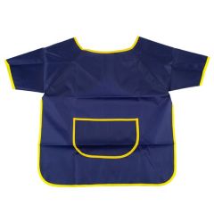 Фартук "Цветик" рубашка с карманом, 780x580, 100% полиэстер, синий