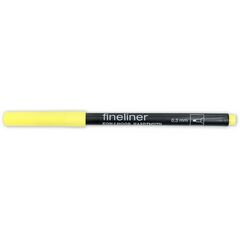 Линер FINELINER 7021, 0,3мм, желтый