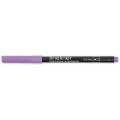 Линер FINELINER 7021, 0,3мм, фиолетовый бледный