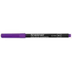 Линер FINELINER 7021, 0,3мм, фиолетовый