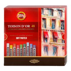 Набор пастели мягкой художественной Toison D'or "KOH-I-NOOR" 8516 круглая, в картонной коробке, 48 цветов