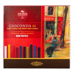 Набор масляной твердой пастели Gioconda "KOH-I-NOOR" 8114 для художника, прямоугольные 7х7мм, L=75мм, в картоне, 24 цвета