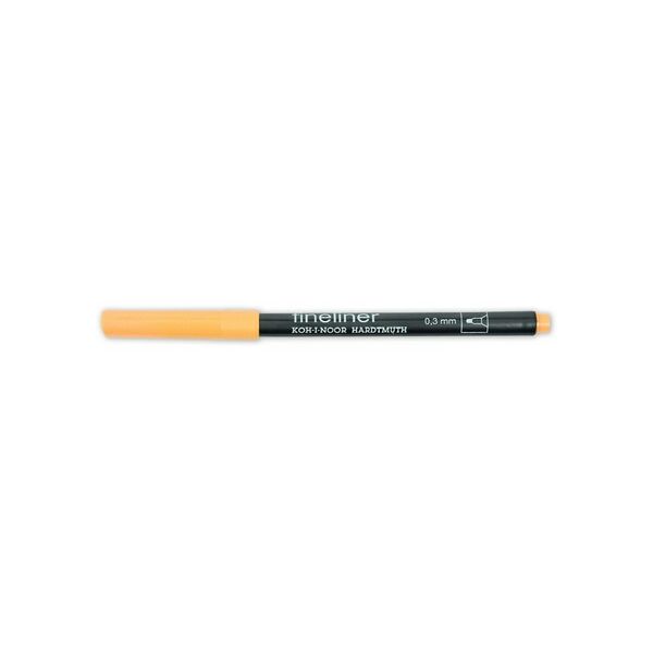 Линер FINELINER 7021, 0,3мм, оранжевый светлый