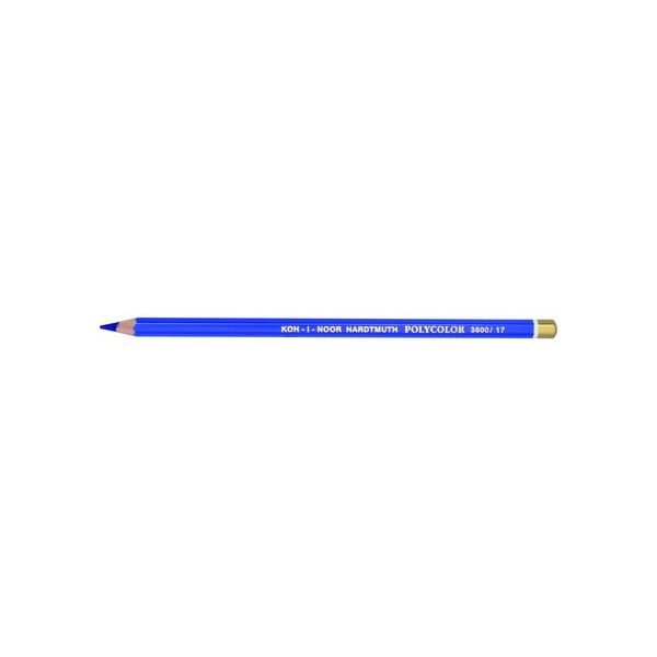 Карандаш цветной художественный POLYCOLOR 3800, кобальт синий