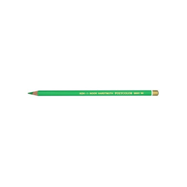 Карандаш цветной художественный POLYCOLOR 3800, зеленый
