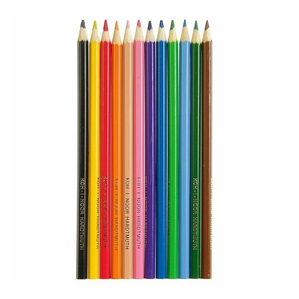 KOH-I-NOOR 3592 (12) Набор цветных карандашей "Динозавр", 12 цветов, картон, 2