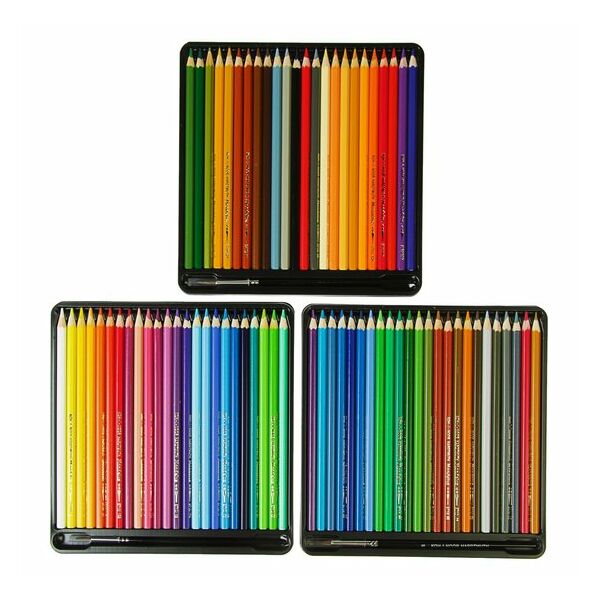 KOH-I-NOOR 3714 (72) Набор высококачественных акварельных цветных карандашей  MONDELUZ NATURE, с кистью и точилкой, картон.упак. с подвесом, 72 цвета, 3